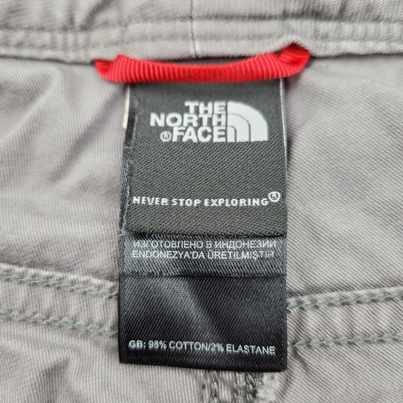 The North Face Noble Stretch Capri Womens Gray Size 6 Casual Outdoor UPF 30 - Picture 2 of 7